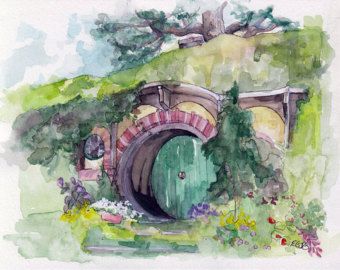 340x270 The Hobbit Painting - Hobbit Painting