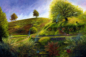 300x200 The Hobbit Paintings Fine Art America - Hobbit Painting