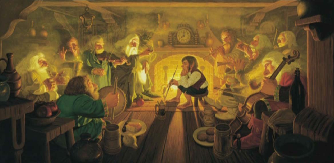 1168x570 Darkdimension The Hobbit, 75 Years - Hobbit Painting