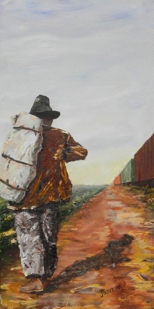 500x1000 Jenny Traynham, Fine Artist Fine Art And Oil Painting For Sale - Hobo Painting