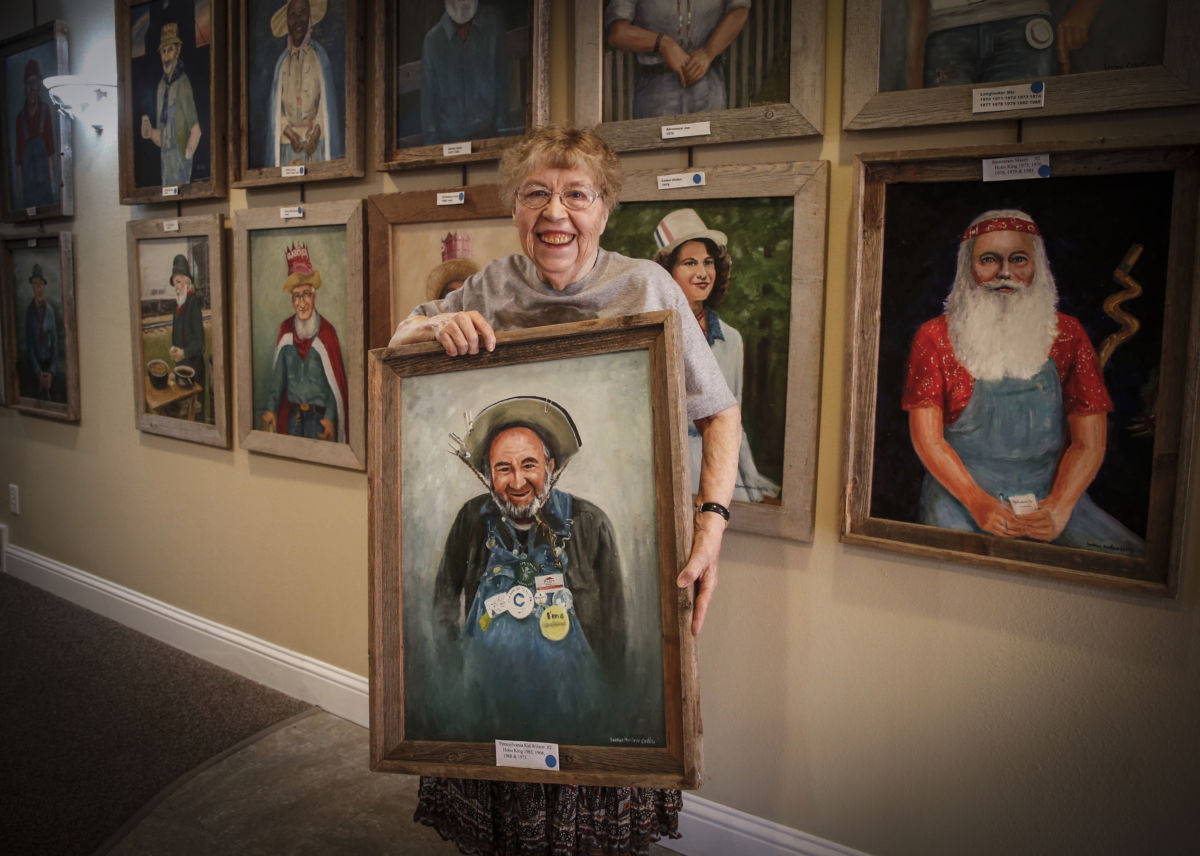 1200x856 Britt Shows Its Hobo Heritage For Ragbrai Riders Ragbrai - Hobo Painting