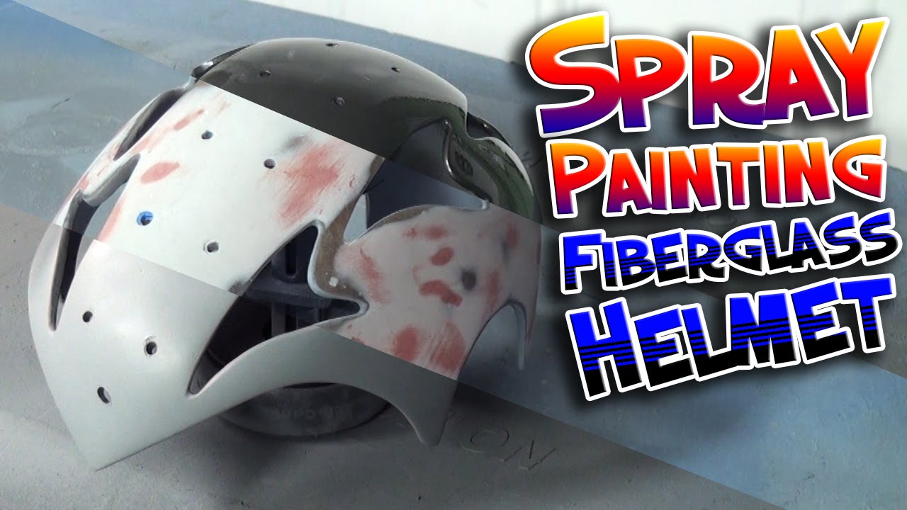 1280x720 How To Spray Paint A Fiberglass Helmet - Hockey Helmet Painting