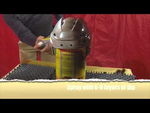 480x360 Quick Dip Easton Hockey Helmet - Hockey Helmet Painting