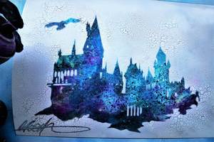 300x200 Hogwarts Castle - Hogwarts Castle Painting