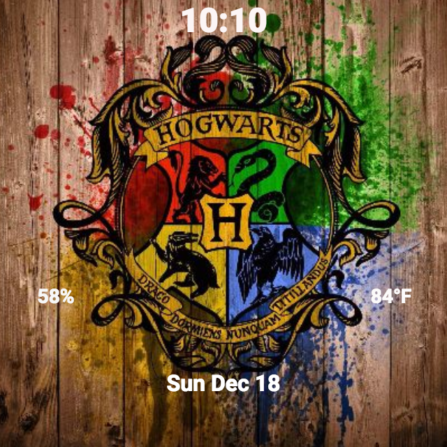 640x640 Hogwarts Crest Paint Splash For Fossil Q - Hogwarts Crest Painting