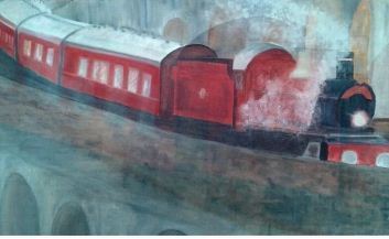 353x217 Hogwarts Express Painting Morya N More Service Provider - Hogwarts Express Painting