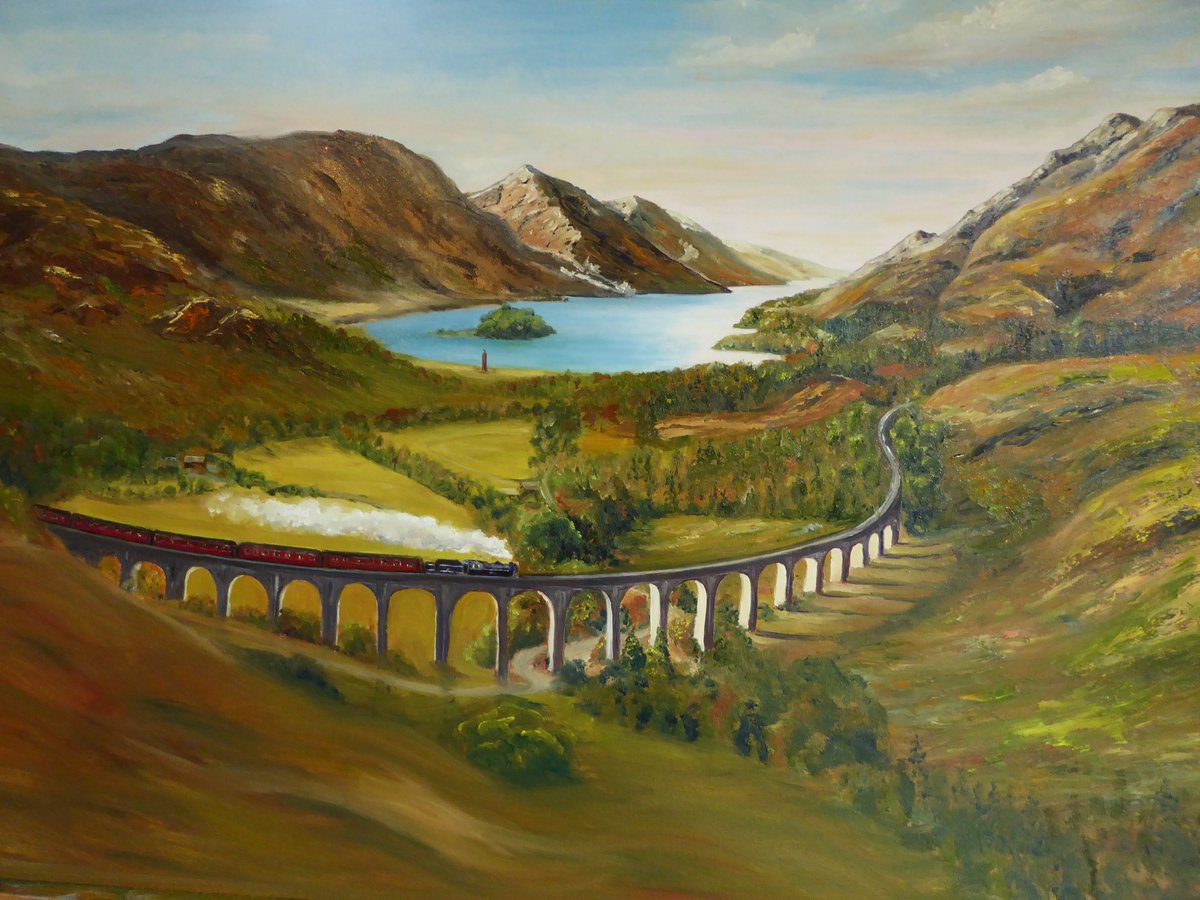 1200x900 Annie Meakin On Twitter My Latest Painting - Hogwarts Express Painting