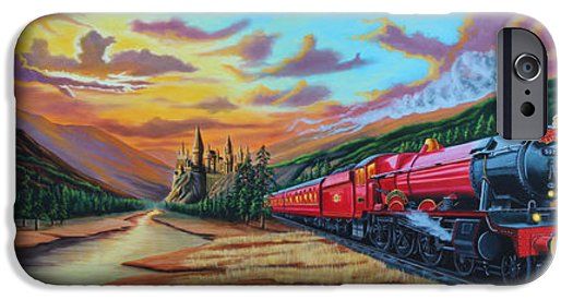 525x275 Hogwarts Express Painting Harry Potter Painting Iphone 6 Cases - Hogwarts Express Painting