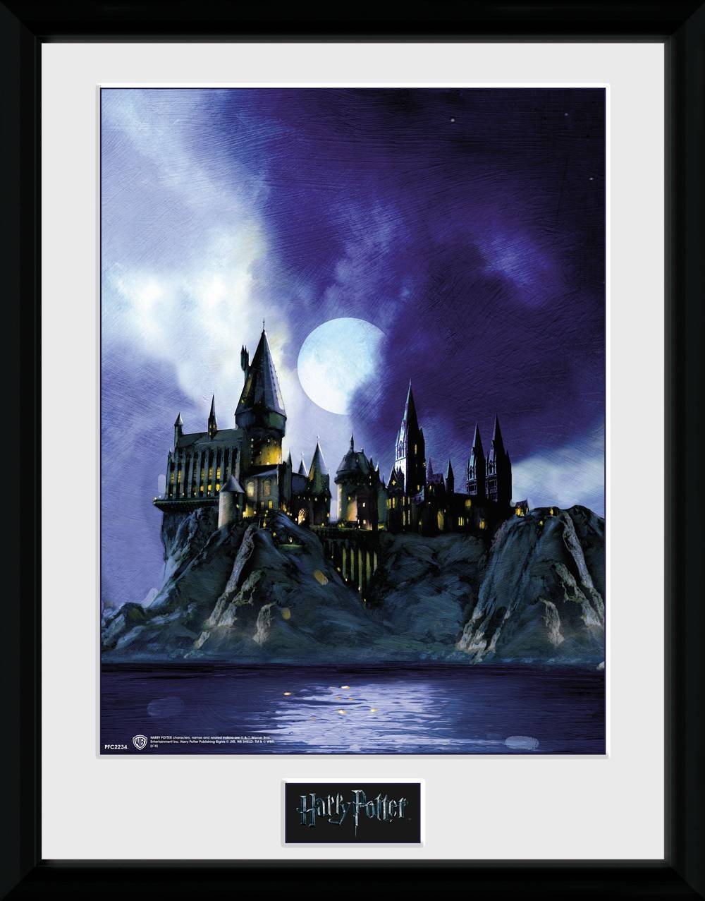 1000x1277 Harry Potter Hogwarts Painted Collector Print - Hogwarts Painting