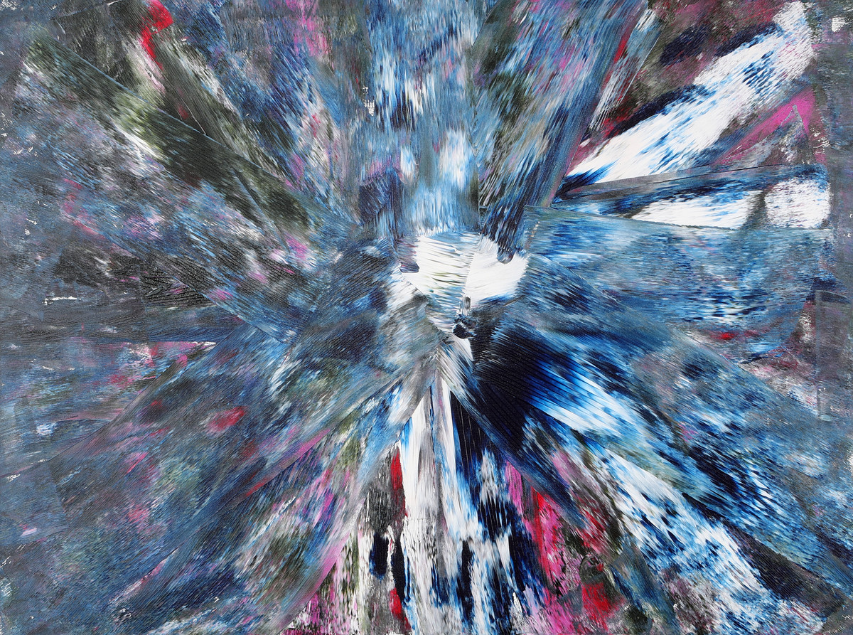 1200x893 The Rabbit Hole By Artist Bharat Thakur Abstract, Painting - Hole Painting