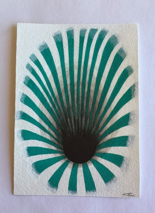 500x689 Chickadee Chee Art 3d Art - Hole Painting