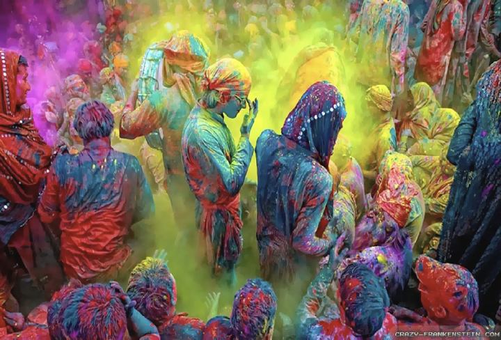 720x488 The Incredible Holi Festival Of Colors Page - Holi Painting