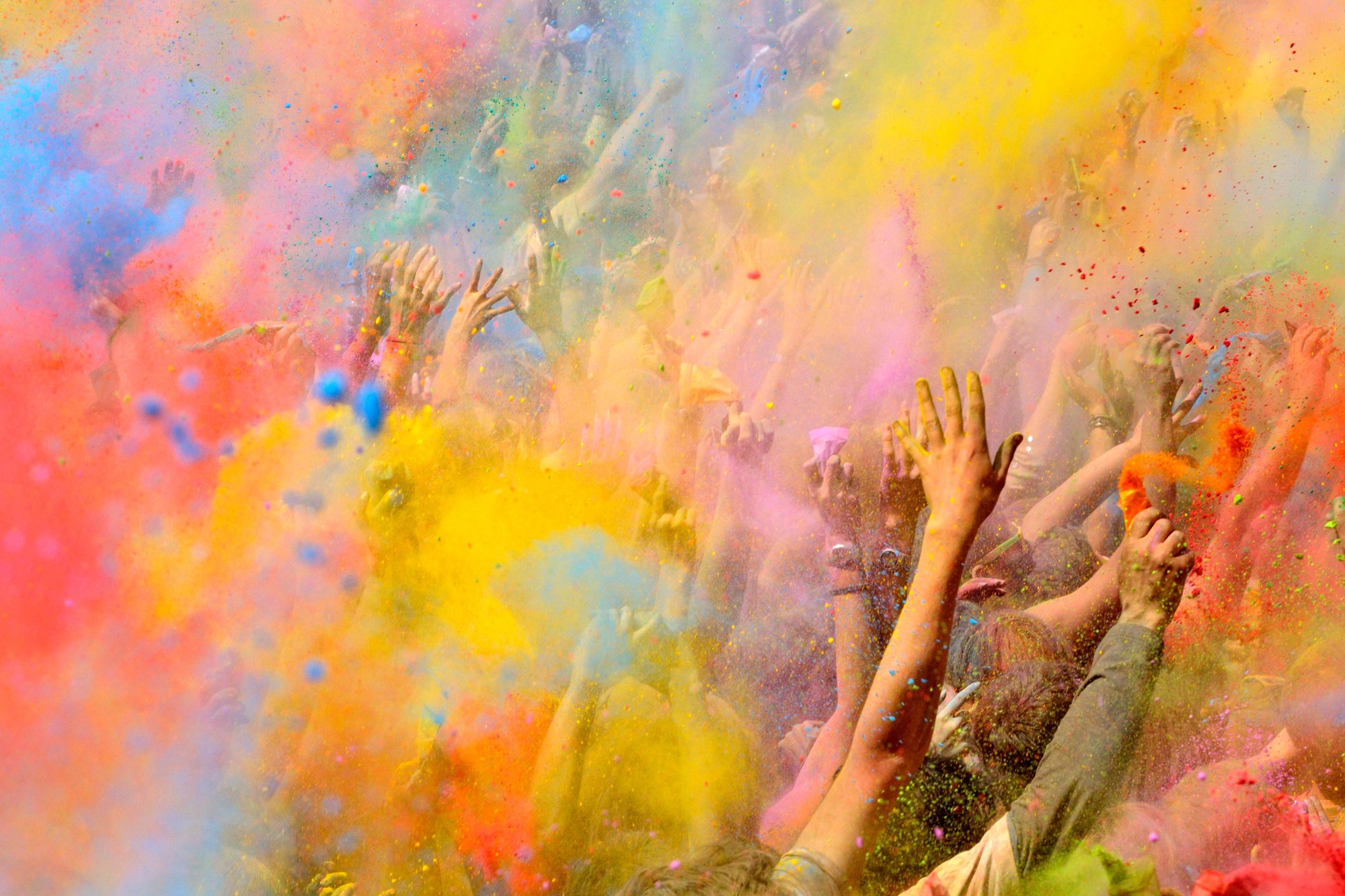 2000x1333 What To Know About Holi, The Festival Of Colors Taking Place - Holi Painting