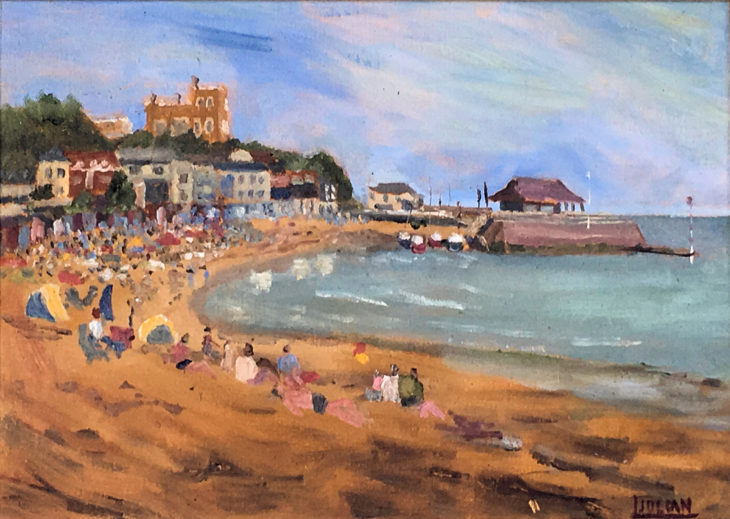 730x519 On Holiday - Holiday In Essex Painting