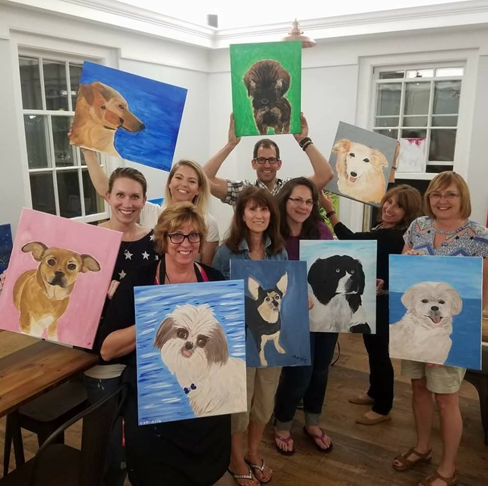 960x956 Sippin' Saturdays - Holiday In Essex Painting