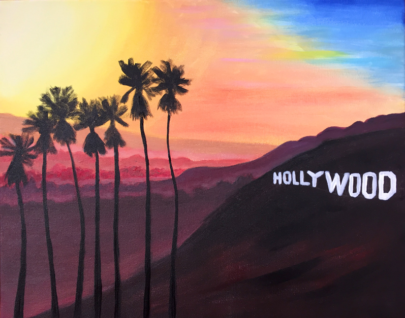 797x627 Sierra Lakes - Hollywood Painting