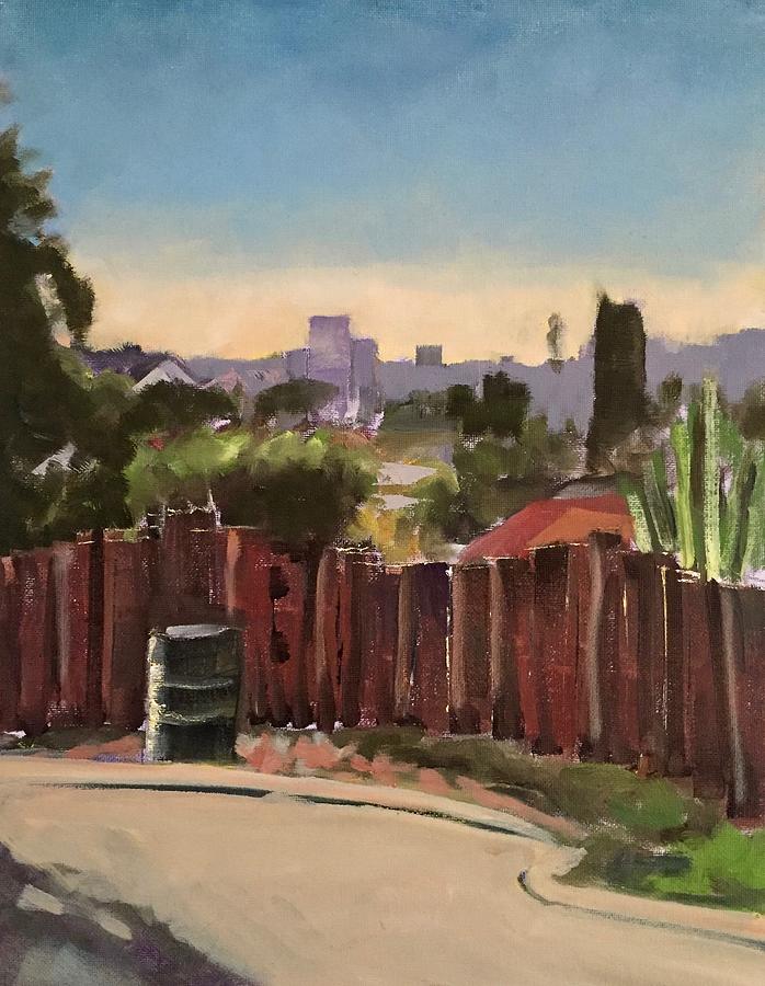 698x900 West Hollywood Painting By Richard Willson - Hollywood Painting
