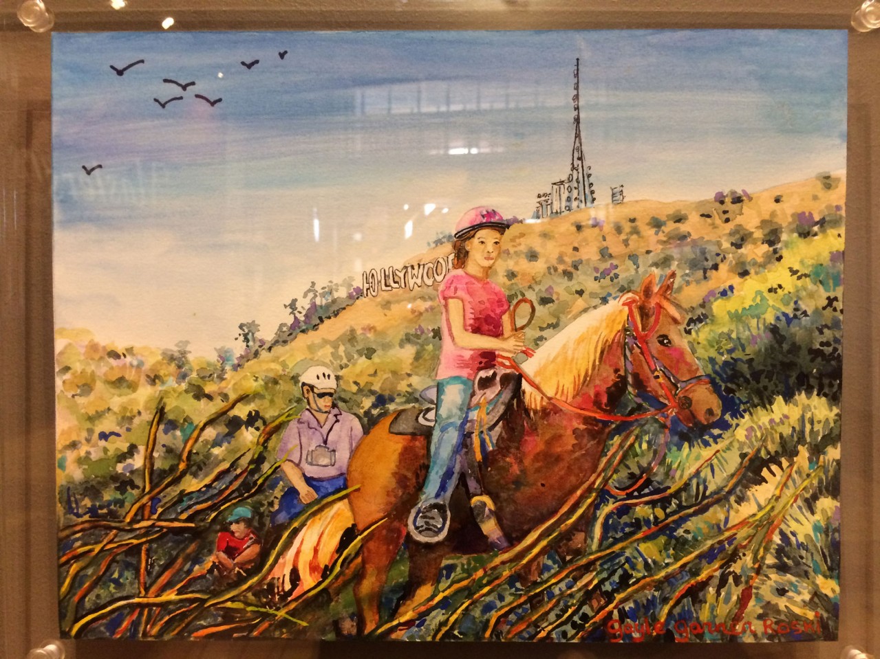 Hollywood Sign Painting