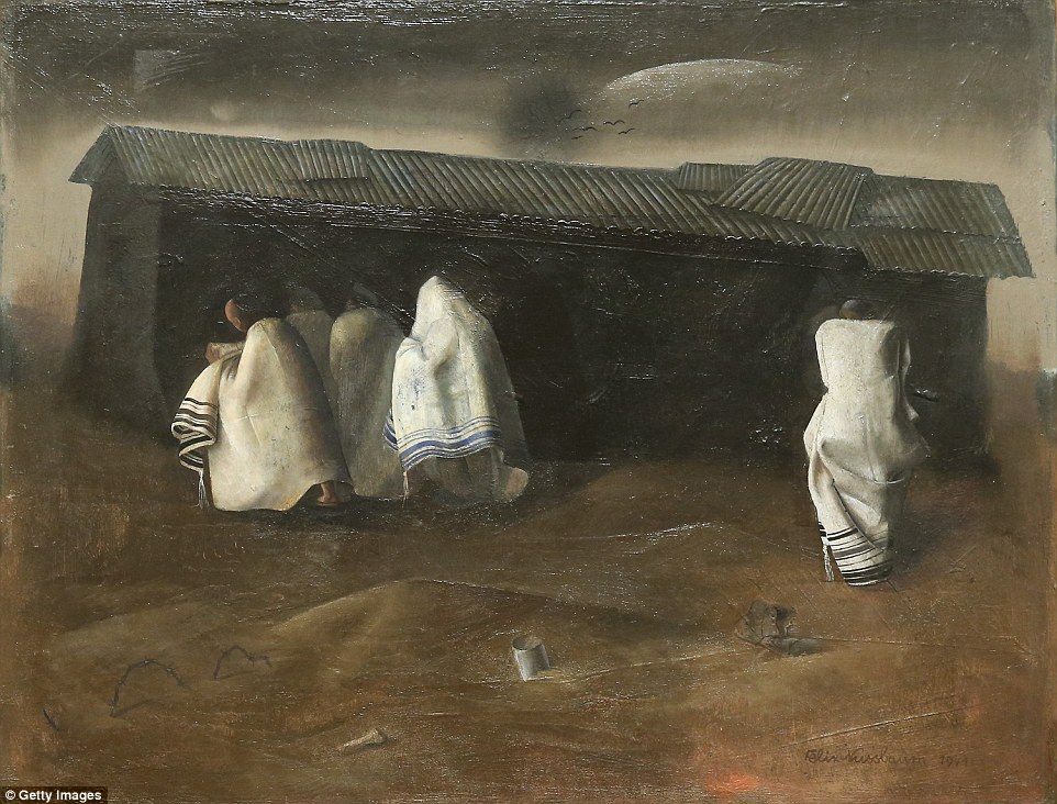 962x732 Nazi Germany's Jewish Victims Of The Holocaust Created Art In Hell - Holocaust Painting