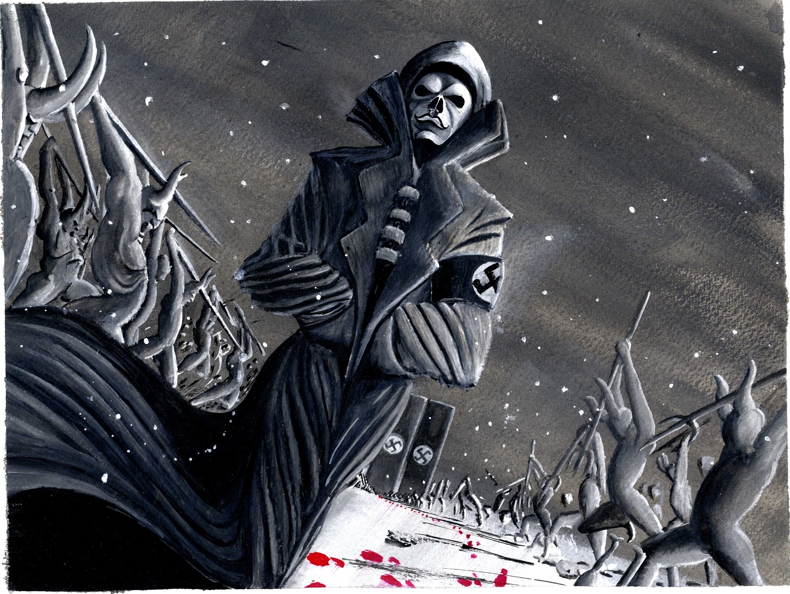 1600x1204 About Art Spiegelman - Holocaust Painting