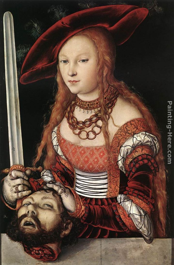 720x1096 Lucas Cranach The Elder Judith With The Head Of Holofernes - Holofernes Painting