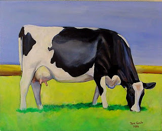 320x259 Toni Grote Spiritual Art Amp Jewelry From My Heart To Yours June - Holstein Cow Painting