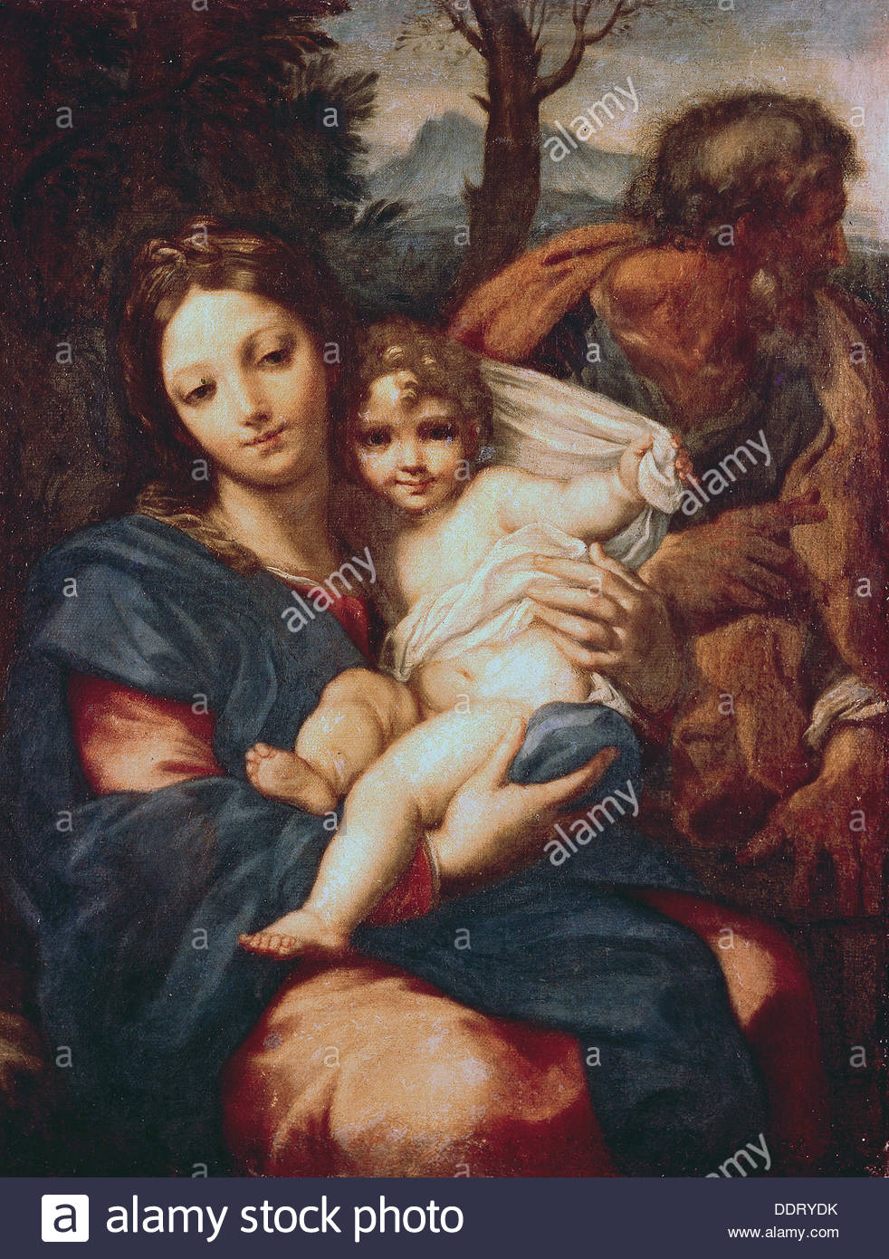 982x1390 Holy Painting By Carlo Maratta Stock Photo 60148079 - Holy Family Painting