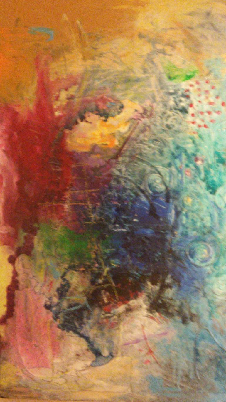 770x1369 Saatchi Art The Holy Grail Painting By Sheri Salin - Holy Grail Painting