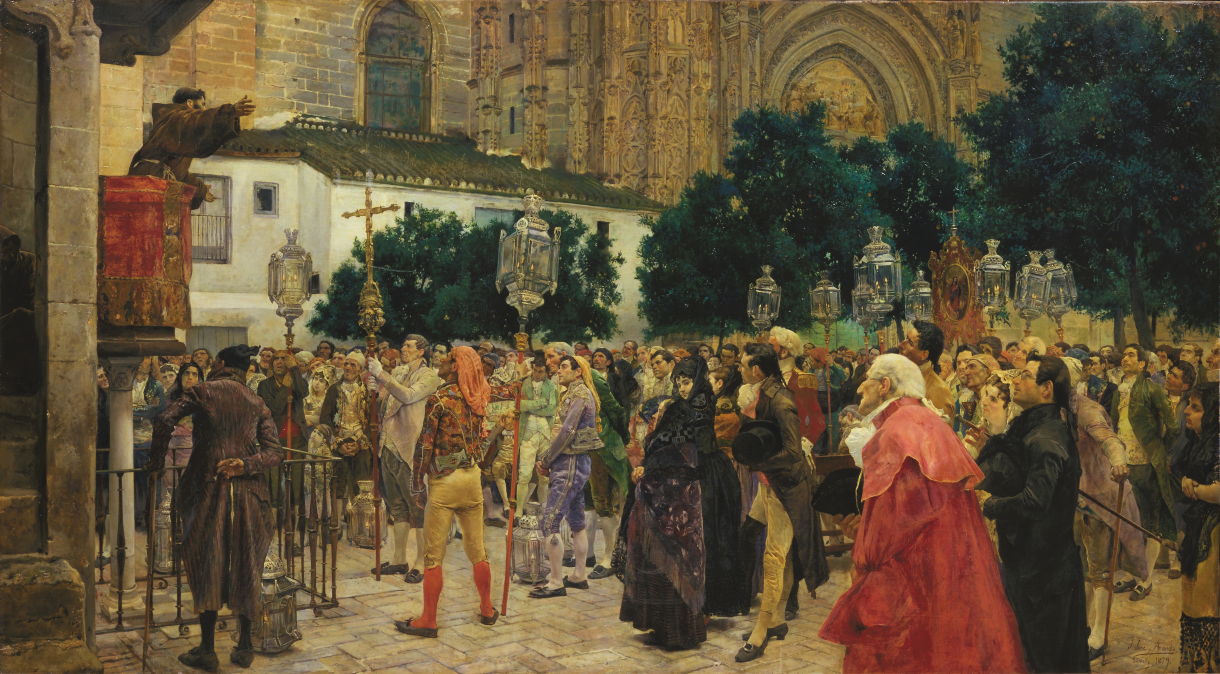 1220x674 Holy Week In Seville - Holy Painting