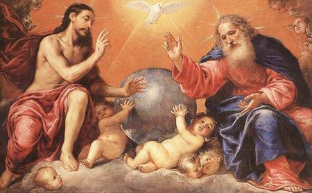 450x278 The Holy Trinity Painting, A Antonio De Pereda Paintings - Holy Painting
