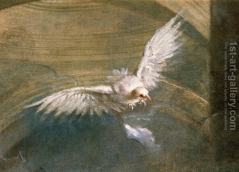 800x576 The Dove Of The Holy Spirit Sebastiano Bombelli Reproduction 1st - Holy Spirit Painting