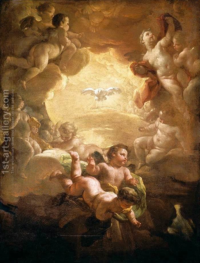 700x922 The Holy Spirit 1750s Corrado Giaquinto Reproduction 1st Art Gallery - Holy Spirit Painting