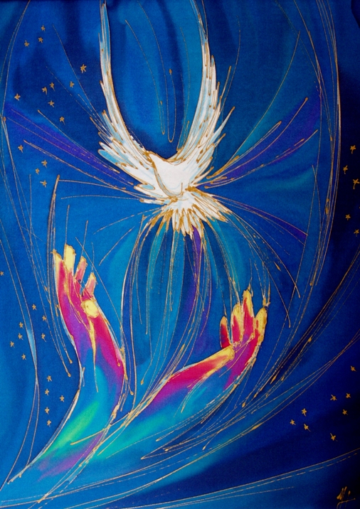 506x716 Yvonne Bell - Holy Spirit Painting