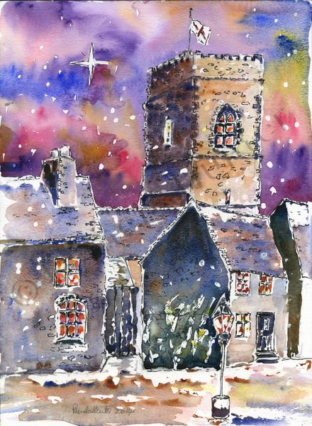 440x600 Christmas - Holy Trinity Modern Painting