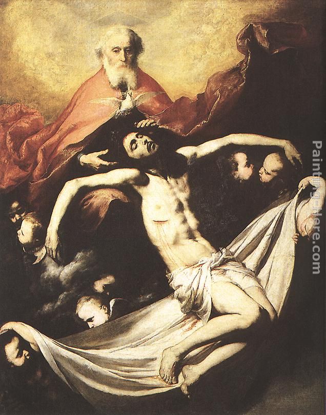 636x810 Jusepe De Ribera Holy Trinity Painting Anysize 50% Off - Holy Trinity Painting