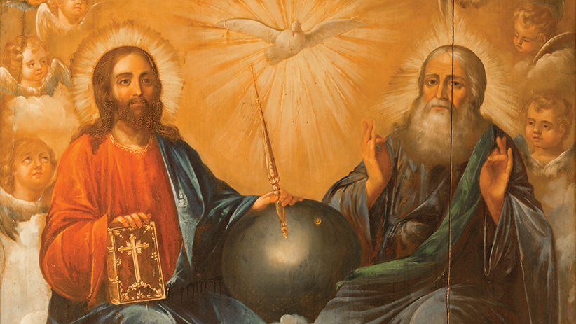 822x463 The Holy Trinity An Incomprehensible Mystery - Holy Trinity Painting