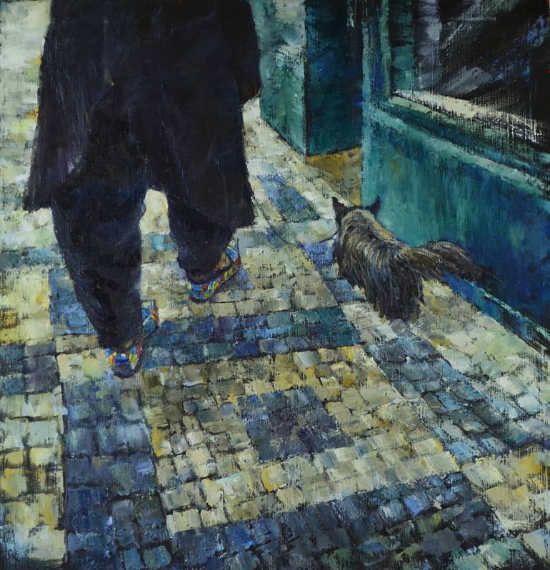 770x798 Saatchi Art Homecoming Painting By Andriy Naboka - Homecoming Painting