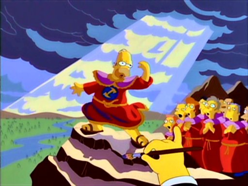 512x384 Stonecutter's Painter Simpsons Wiki Fandom Powered By Wikia - Homer Simpson Painting