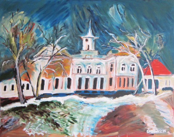 570x449 Buy Homestead Of Astrava Manor - Homestead Painting