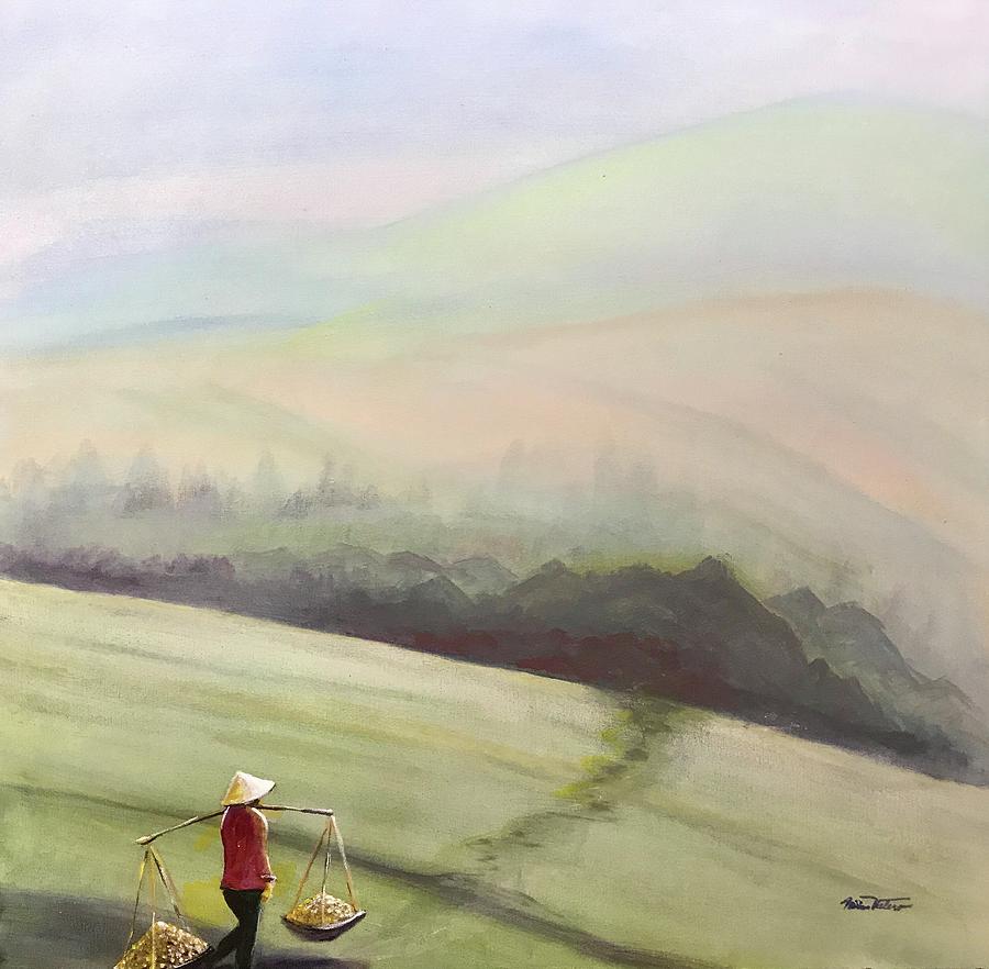 900x882 Homeward Bound Painting By Minnie Valero - Homeward Bound Painting