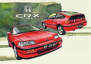 300x212 Honda Paintings Pixels - Honda Painting