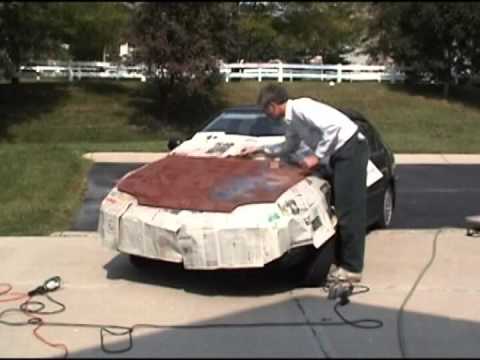 480x360 Painting The Honda Hood (Sept. 20, 2007) - Honda Painting