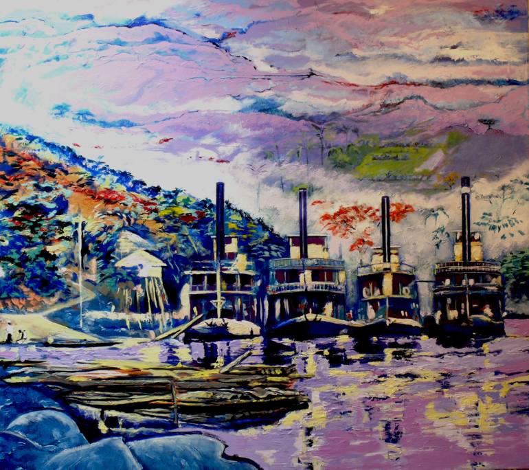 770x684 Saatchi Art Honda Painting By Mauricio Lema - Honda Painting