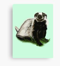 210x230 Honey Badger Painting Amp Mixed Media Canvas Prints Redbubble - Honey Badger Painting