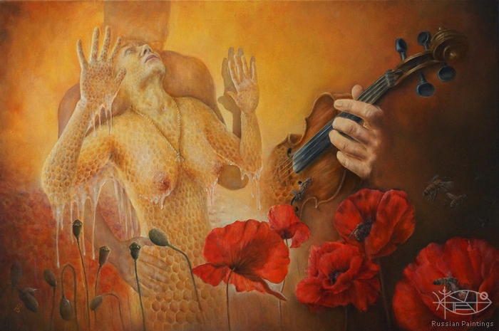 700x465 Russian Paintings Gallery - Honey Painting