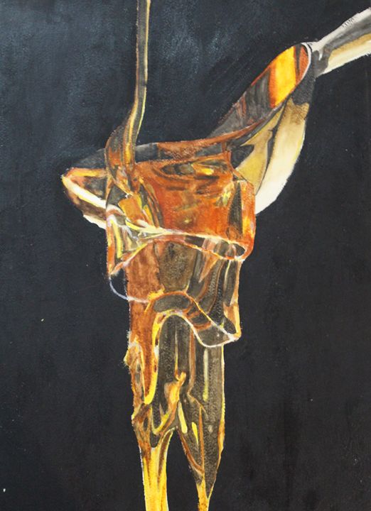 522x720 The Honey Flow - Honey Painting