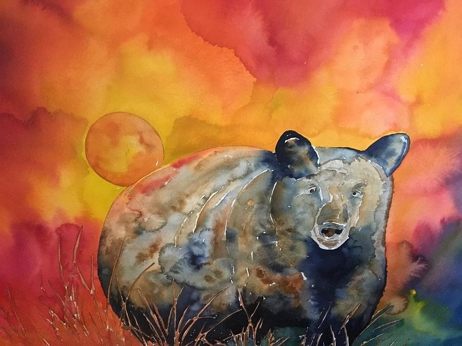 900x675 Too Much Honey Painting By Peter Freischlag - Honey Painting