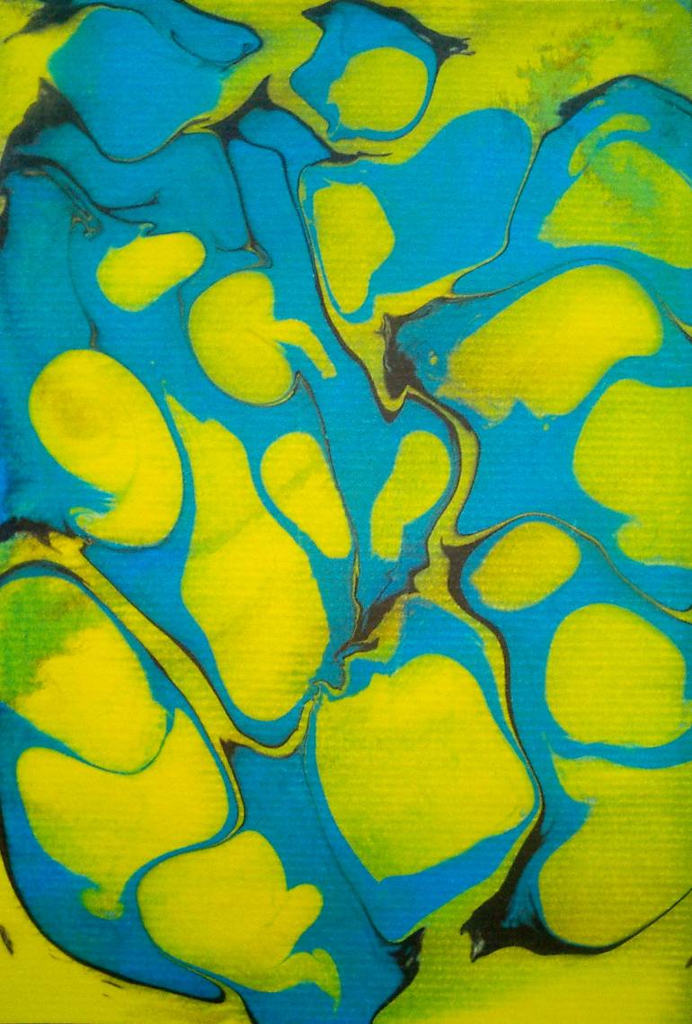 770x1139 Saatchi Art Honeycomb Painting By Yasco Hara - Honeycomb Painting