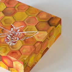 236x238 Honeycomb Painting - Honeycomb Painting