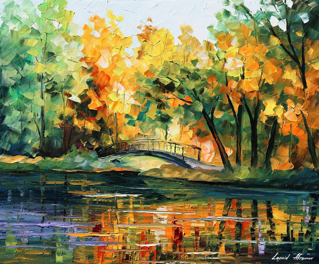 1096x906 Lake Of Hope Palette Knife Oil Painting On Canvas By Leonid Afremov - Hope Painting